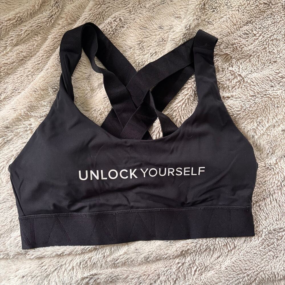 ALALA Black Sports Bra